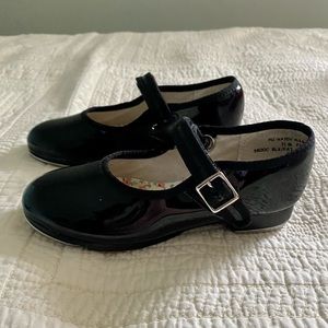 Capezio Mary Jane Style Tap Shoes Size 11 Toddler